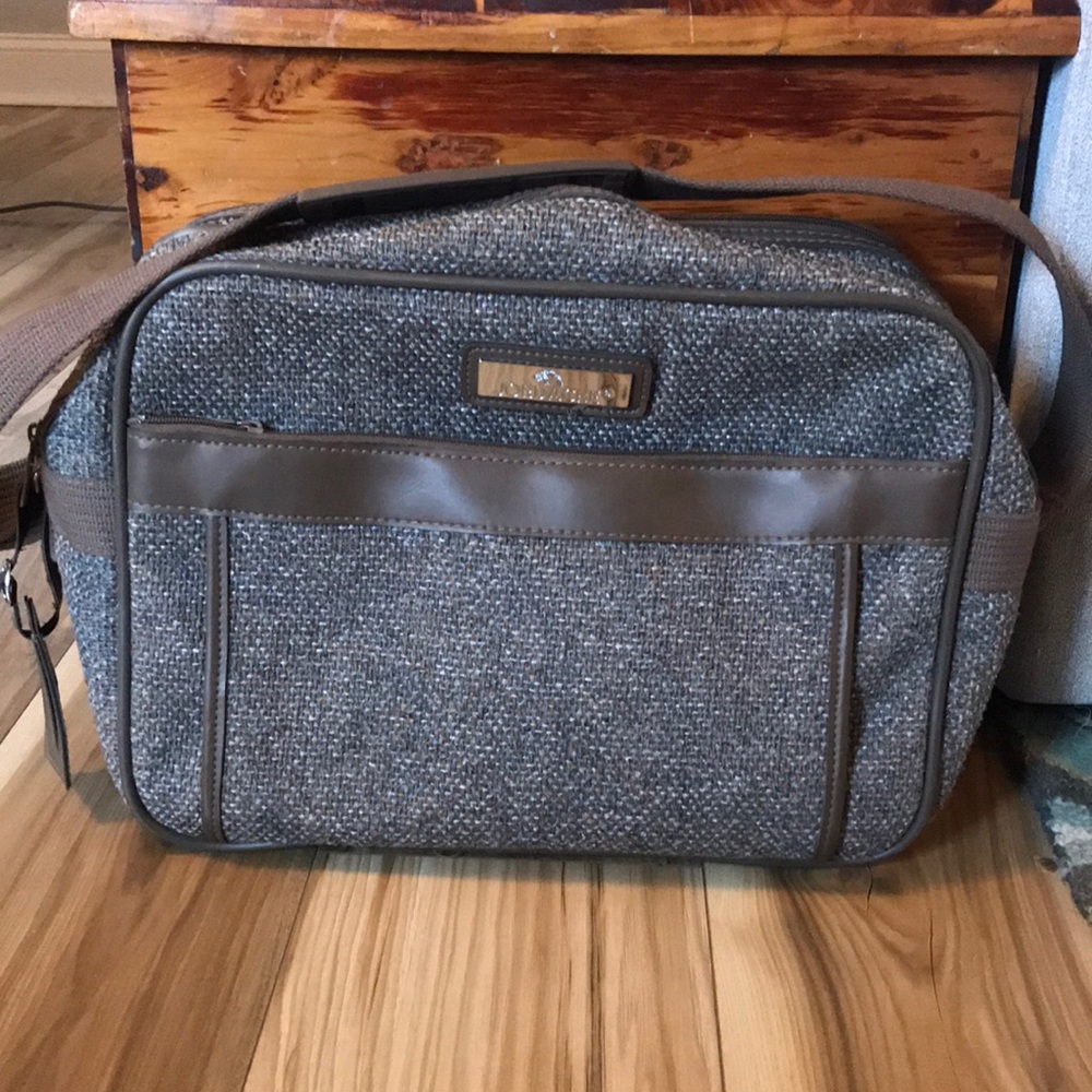 Jordache tweed bag
